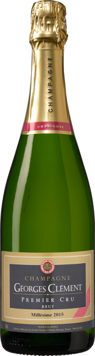 e103998 2015 georges clement millesime champagne aop premier cru 1