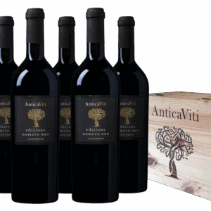 Antica Viti Edizione Numero Uno Vino Rosso wijnkist (6 flessen)