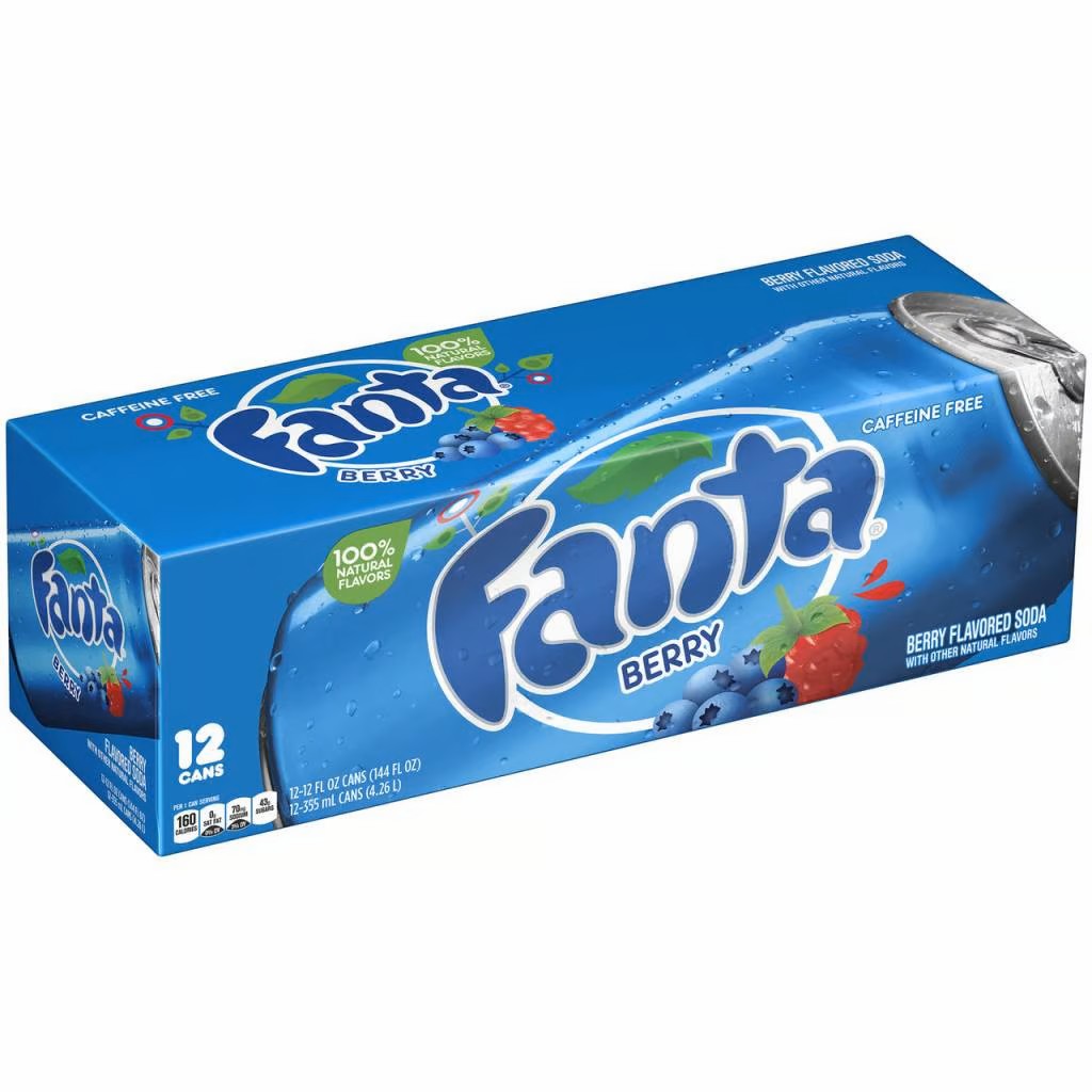 Fanta Berry (USA) 355ml 12-pack 1 fanta berry usa 12pack 13694