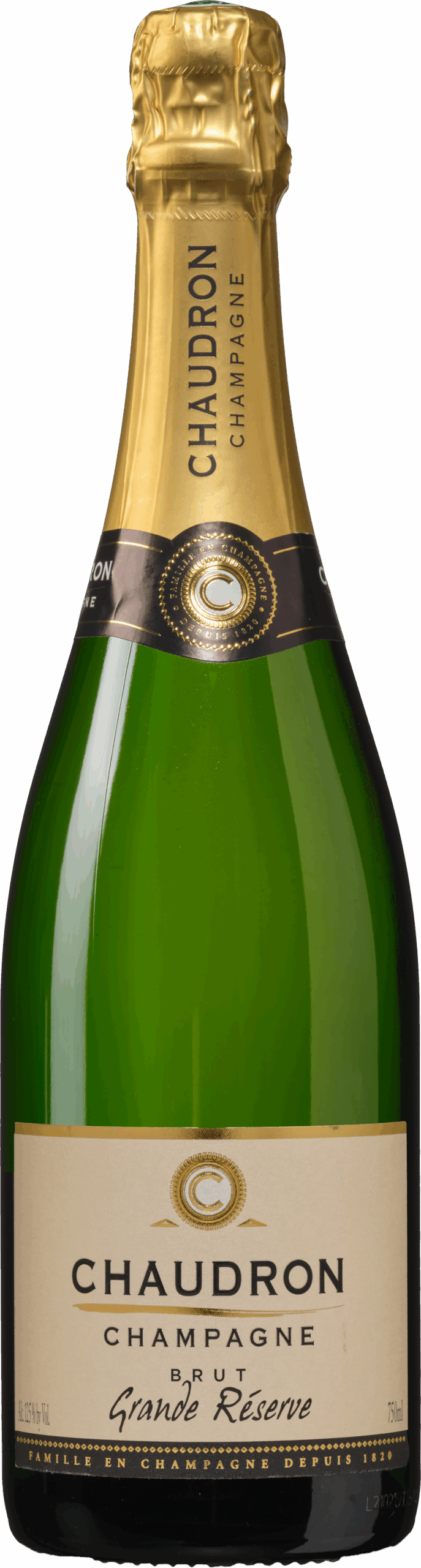 Chaudron Brut 'Grande Réserve' Champagne 1 k201817 chaudron champagne brut grande reserve 3 scaled