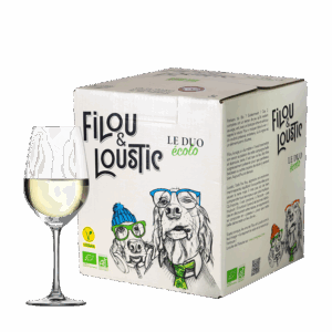 (Organic) Filou et Loustic Blanc BIB 3L