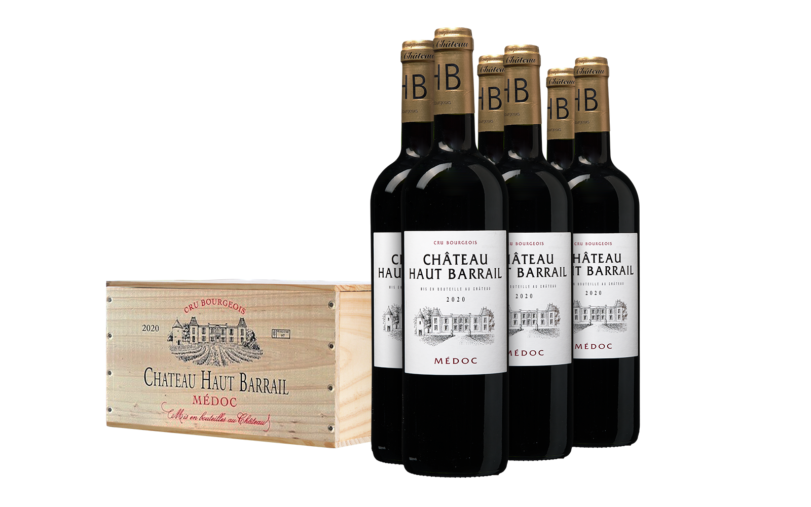 Château Haut Barrail Cru Bourgeois in wijnkist 1 k208829 2020 chateau haut barrail medoc pakket small 11