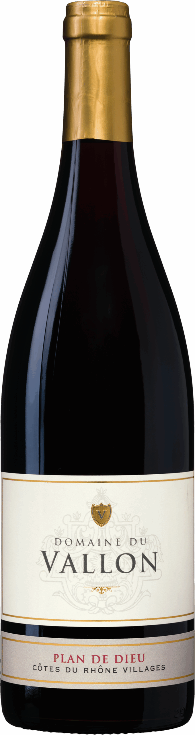 Domaine du Vallon Plan de Dieu Côtes du Rhône Villages 1 k208972 2024 edit domail du vallon plan de dieu scaled