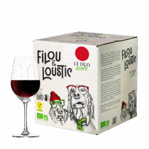 (Organic) Filou et Loustic Rouge BIB 3L