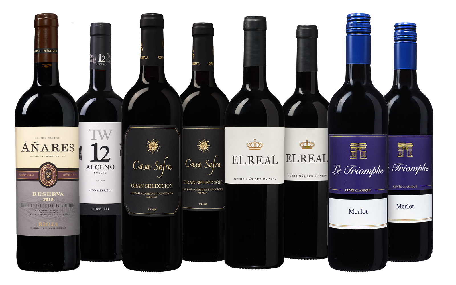 Wijnpakket Spanje Rood 1 k210088 spaans rood wijnpakket 8fl