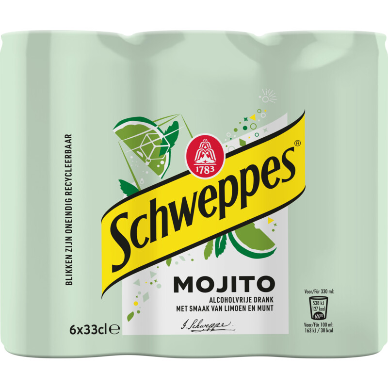 schweppes mojito s tray 12410