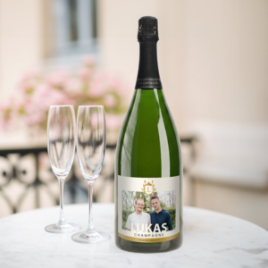 Champagne met bedrukt etiket - René Schloesser Magnum (1500ml)