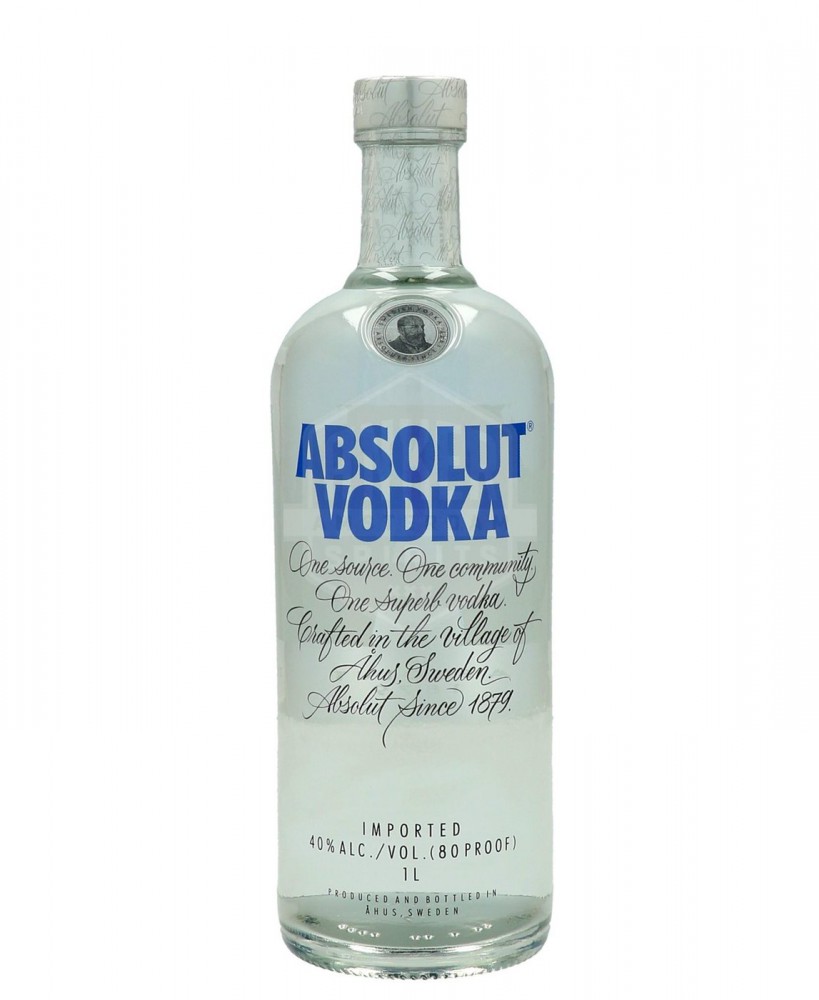 absolut blue 1000ml 9189