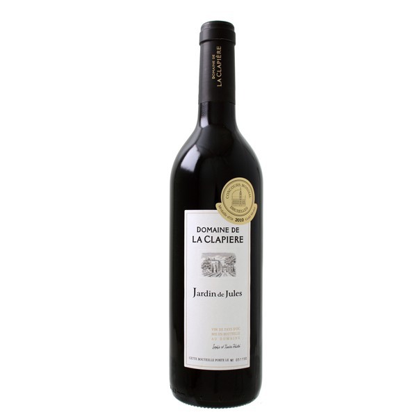 domaine de la clapiere igp pays doc jardin de jules rouge 4296