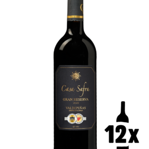 12 flessen Casa Safra Black Label Gran Reserva Voordeelpakket