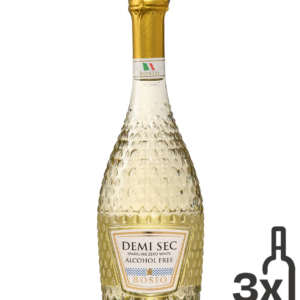 Bosio Demi Sec Sparkling White 0.0% (3 flessen)