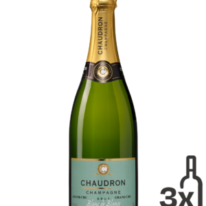 Chaudron Brut Grand Cru 'Blanc de Blancs' Champagne (3 flessen)