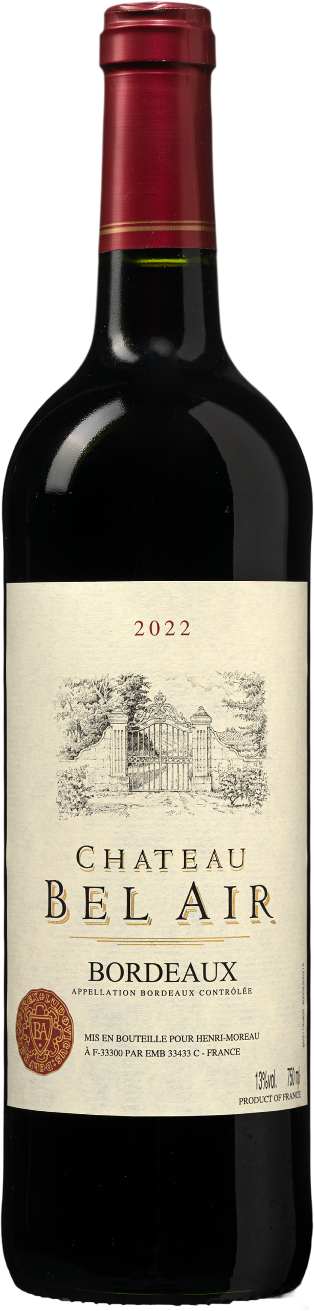 k211166 2022 chateau bel air bordeaux scaled